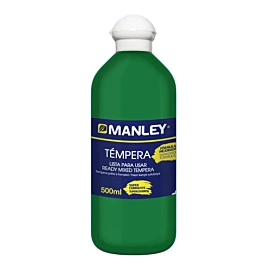 Témpera preparada verde oscuro Manley 500ml