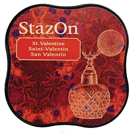 Pad StazOn Midi Ink Pad 24 St Valentine