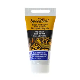 Tinta al aceite para xilografía Blue Speedball 37ml