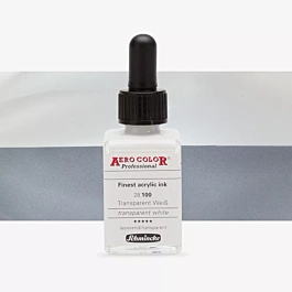 Acrylinkt 100 Transparant wit Candy Aerocolor Professional Schmincke 28ml
