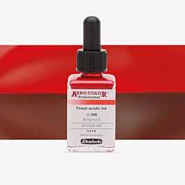 Acrylinkt 306 Helderrood Candy Aerocolor Professional Schmincke 28ml