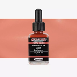 Acrylinkt 867 Engels rood Aerocolor Professional Schmincke 28ml