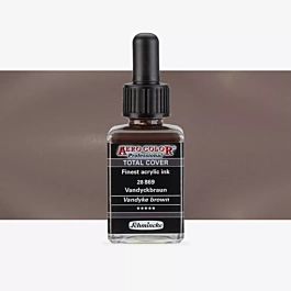 Acrylinkt 869 Bruin Van Dycke Aerocolor Professional Schmincke 28ml