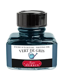 Traditionelle kalligraphische Tinte Grün Grau J.Herbin 30ml
