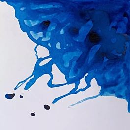 Encre à dessin 176 bleu cobalt Winsor and Newton 14ml