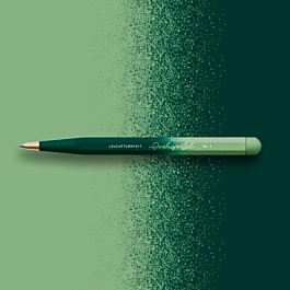 Bolígrafo verde bosque sabia handmade Gradient Edition Drehgriffel Leuchtturm1917 0.5mm