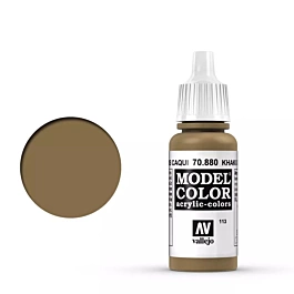 Model paint 880 khaki gray Model Color Vallejo 17ml