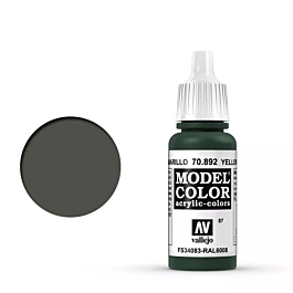 Modeling paint 892 olive yellow Model Color Vallejo 17ml