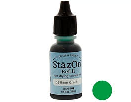 Refill for Ink Pad StazOn 53 Eden Green