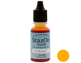 Refill for Ink Pad StazOn 91 Mustard