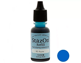 Refill for Ink Pad StazOn 95 Azure