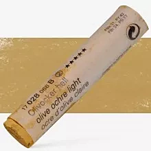 Barra pastello morbida 28B Schmincke ocra oliva chiara