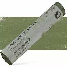 Barra pastello morbida 86B Verde oliva S2 Schmincke