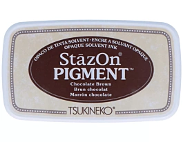 Tampon Ink Pad StazOn Pigment 041 Marrón chocolate