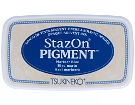 Tampon Ink Pad StazOn Pigment 061 Azul marino