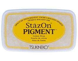 Tampon Ink Pad StazOn Pigment 091 Gota de limón