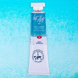 Kobaltturquoise aquareltube 531 White Nights 10ml