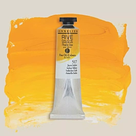 Indian Yellow Oil Paint Tube 517 Rive Gauche Sennelier 40ml
