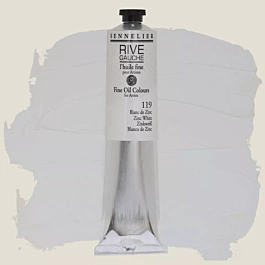 Zinc White Oil Paint Tube 119 Rive Gauche Sennelier 200ml