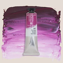 Reddish violet oil paint tube 905 Rive Gauche Sennelier 40ml