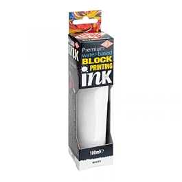 Tusz w tubce biała do linorytu Essdee 100ml