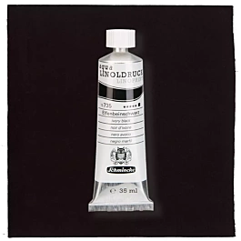 Tubetto di Colore Nero Avorio 735 Aqua Linoprint Schmincke 35ml