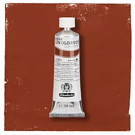 Tubetto di Colore Terra Siena Bruciata 620 Aqua Linoprint Schmincke 35ml