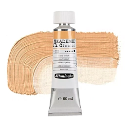 Peinture à l'huile sable rouge tube 202 Akademie Öl Schmincke 60ml