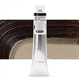Bruine olietube Van Dyck 614 Akademie Öl Schmincke 200ml
