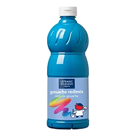 Gouache líquido Redimix Azul turquesa 1l Lefranc Bourgeois