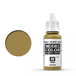 Modeling paint 879 brown green Model Color Vallejo 17ml