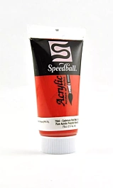 Speedball Acrylverf Cadmium Red Medium 75ml