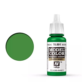 Modeling paint 891 medium green Model Color Vallejo 17ml
