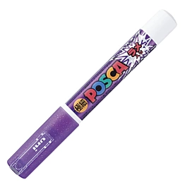 Stylo feutre Uni Posca PC1ML Violet pailleté