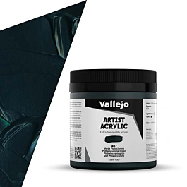 Acryl 407 Groen ftalocyanine acrylverf Vallejo 500ml