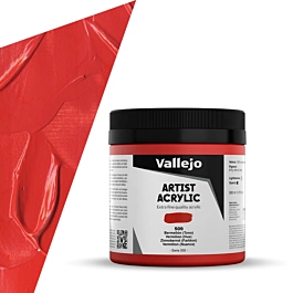 Acryl Artiest 509 Vermiljoen tint Vallejo 500ml