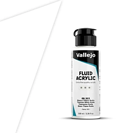 Acrílico Fluid 303 blanco titanio rutilo Vallejo 100ml