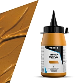 Acryl Studio 8 ijzeroxide geel Vallejo 500ml
