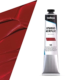 Acryl Studio 45 Cadmium Rood donker Vallejo 58ml