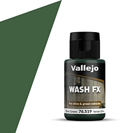 Farba modelarska 519 Olive Green Wash FX 35ml Vallejo