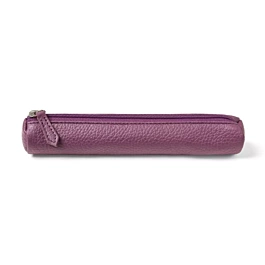 Fabriano Boutique Étui tube étroit en cuir violet