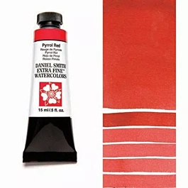 Daniel Smith Watercolour Extra Fine Pyrrol Red tube S3 15ml