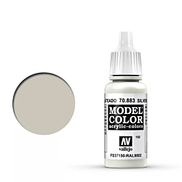 Model painting 883 silver gray Model Color Vallejo 17ml