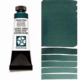 Extrafine Prussian Green Watercolor Daniel Smith tube 15ml