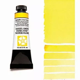 Aureolin Extra-Fine Watercolour (Cobalt Yellow), Daniel Smith S.3 tube, 15ml