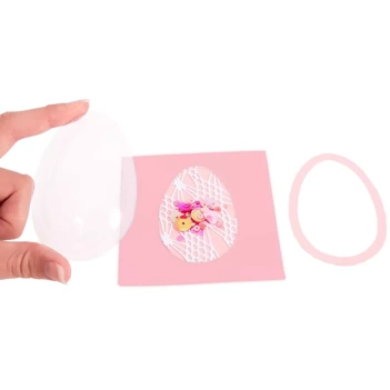 Kit de 6 Cúpulas Ovo Transparentes Sizzix