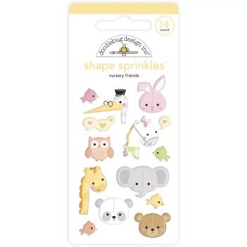 Enamel Dots Nursery Friends Shapes Doodlebug
