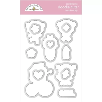 Doodlebug Bundle Of Joy Set mit Stanzschablonen