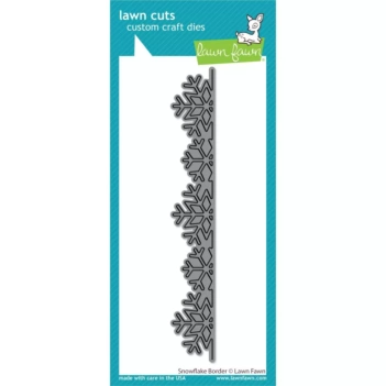 Troqueles Snowflake Border Lawn Fawn

