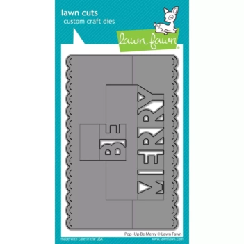Troqueles Pop-Up Be Merry Lawn Fawn

